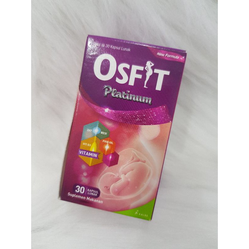 Osfit Platinum 1 Botol isi 30 Kapsul