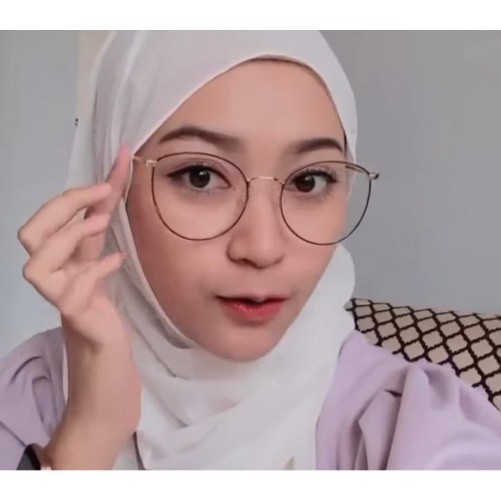 Frame kacamata besi cat eye 6073
