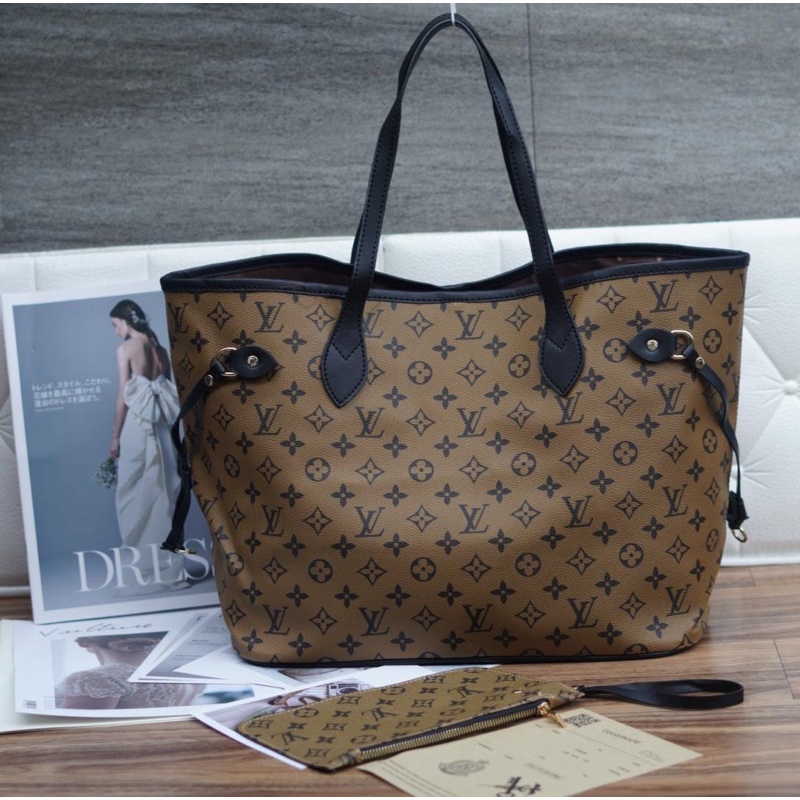 Lv Neverfull SIZE XL (free bill, cover pouch) uk.38x30