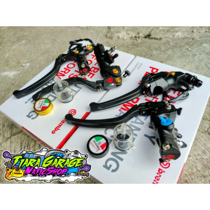 Master rem brembo izumi full black singel beat Scoopy Vario mio