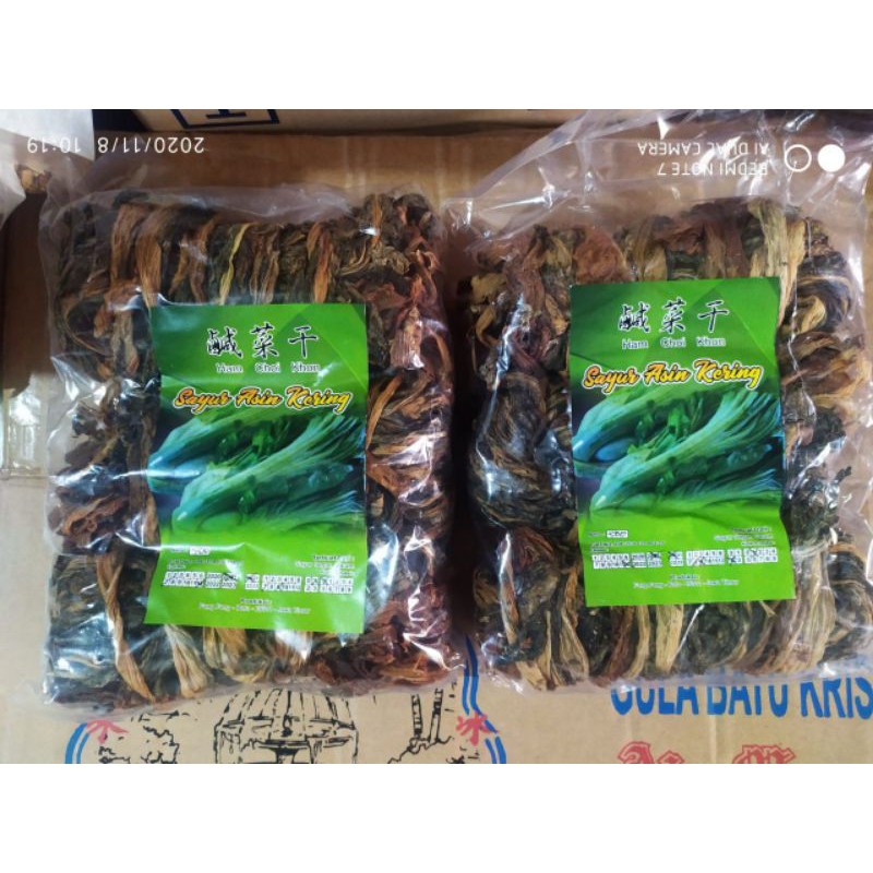 

Sayur Asin kering Batu 500gr / cooking