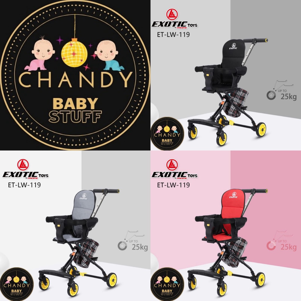 MAGIC STROLLER BABY TWO WAY SEAT EXOTIC ET 119