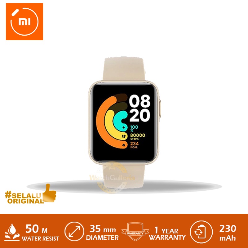 Jam Tangan Mi Watch lite Ivory Original Murah