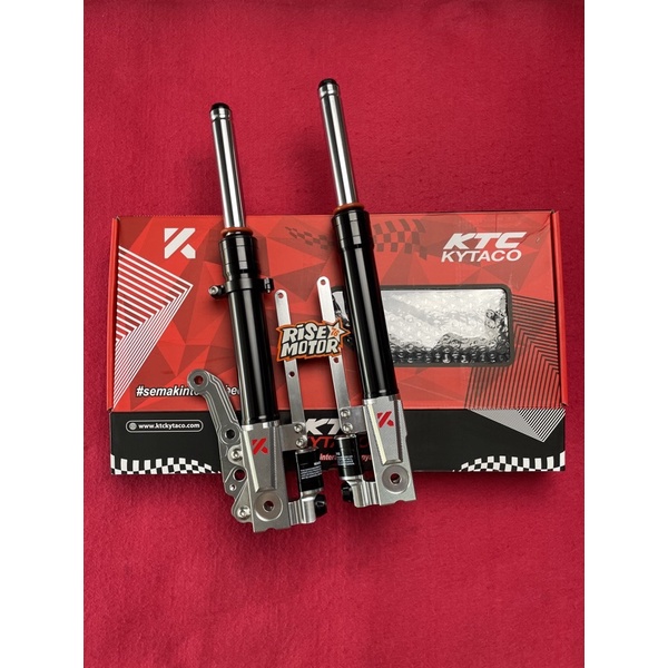 SHOCK DEPAN KTC KYTACO AEROX HITAM SFF 11