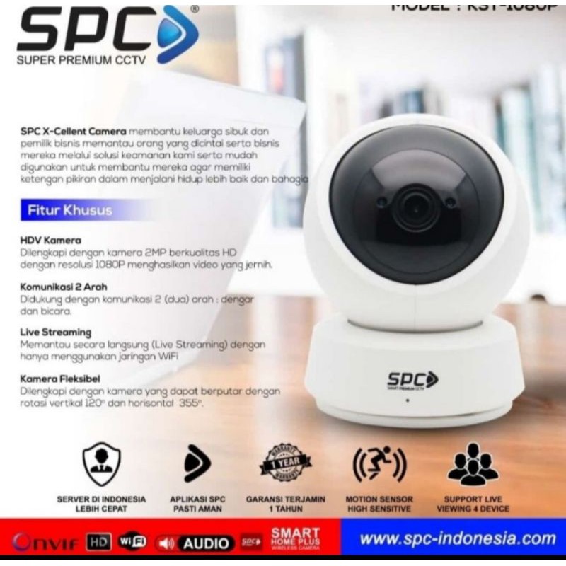 CCTV Wifi Wireless Portable SPC Smart Babycam camera pengintai