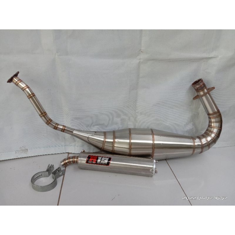 KNALPOT NINJA R RR SS KOLONG COBRA ORIGINAL R19 STAINLESS
