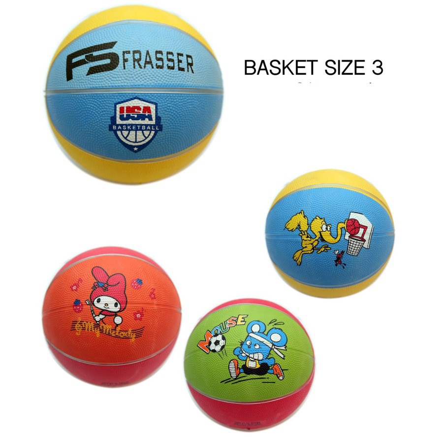 Bola Basket Frasser Size 3 Original