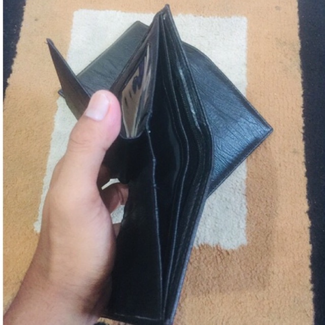 dompet lipat buku pria bahan kulit sintetis lokal #dompet #dompetlipat #dompetpria #dompetcowok