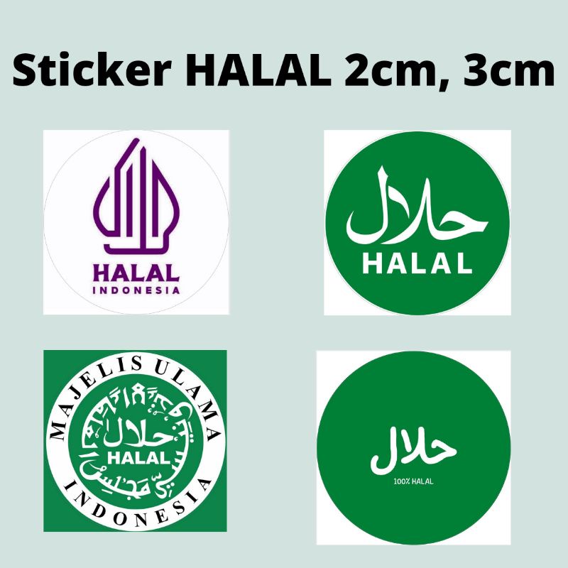 

STICKER HALAL MUI (1 PACK = 161PCS) BACA DESC SEBELUM CHECKOUT