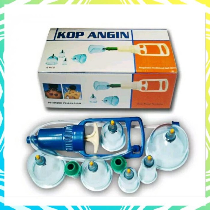 KA ALAT BEKAM KOP ANGIN KA cupping kit 6pcs alat terapi kesehatan