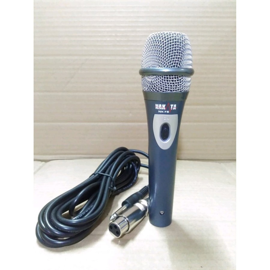 MIC KABEL NAKATA NK75 PROFESIONAL MICROPHONE CABLE MIKROFON NAKATA NK