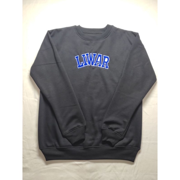 SWEATER CREWNECK BORDIR LIWAR