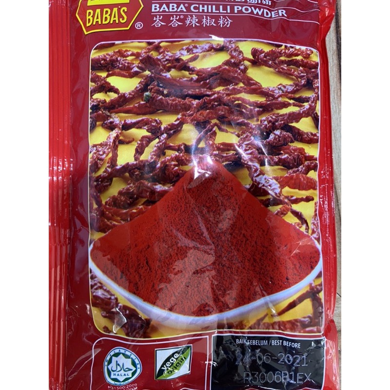 

babas chili powder 125 gr