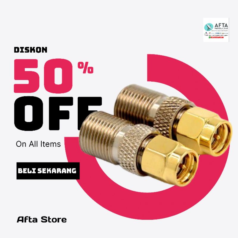 Pigtail modem wifi sambungan dari modem ke kabel antena rg6 ukuran kabel parabola