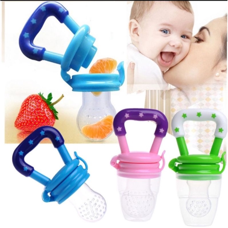 [Bisa COD] Dot Buah Bayi Empeng Buah Bayi Empeng Buah Empeng Bayi Belajar Makan Fruit Feeder Pacifier