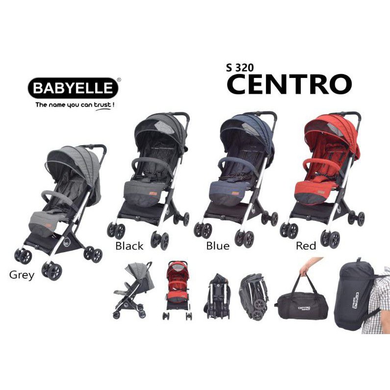 Babyelle Stroller Centro S32O / Stroller Bayi / Travel Stroller