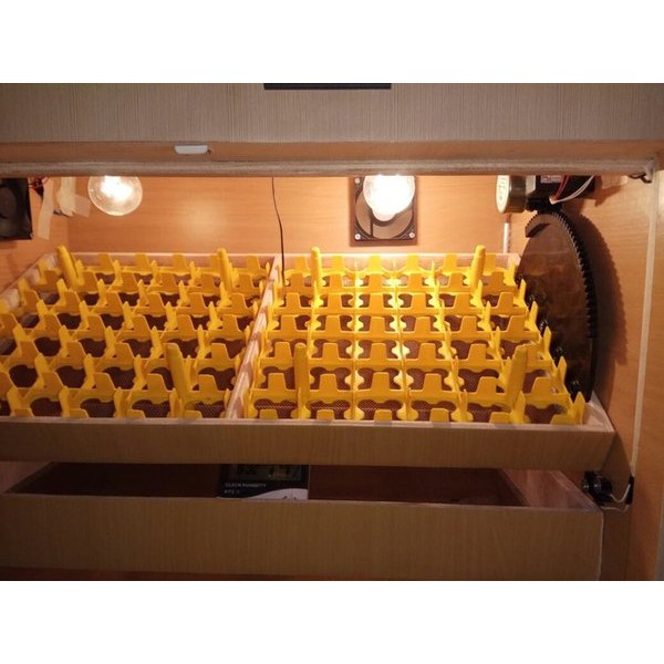 Paket Alat mesin tetas telor full otomatis rak ayun