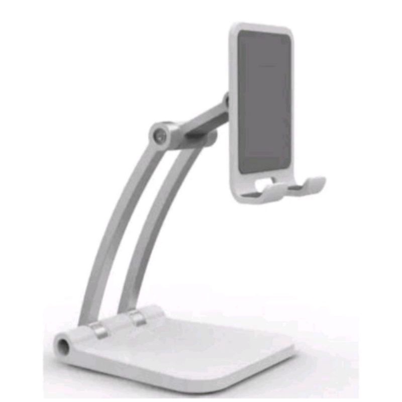 FOLDING MOBILE PHONE DESKTOP STAND /JS Dudukan HP Full Stainless