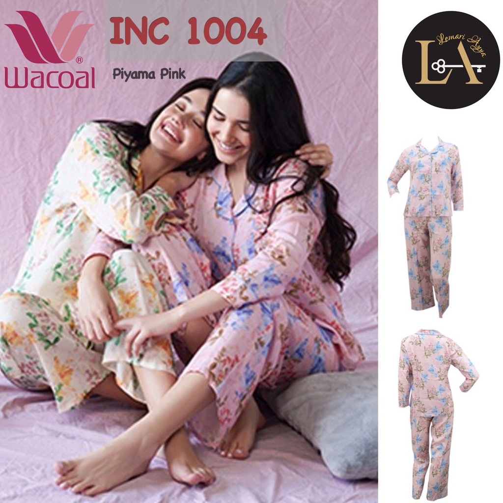 Wacoal Piyama Baju Tidur INC 1004 - Pink