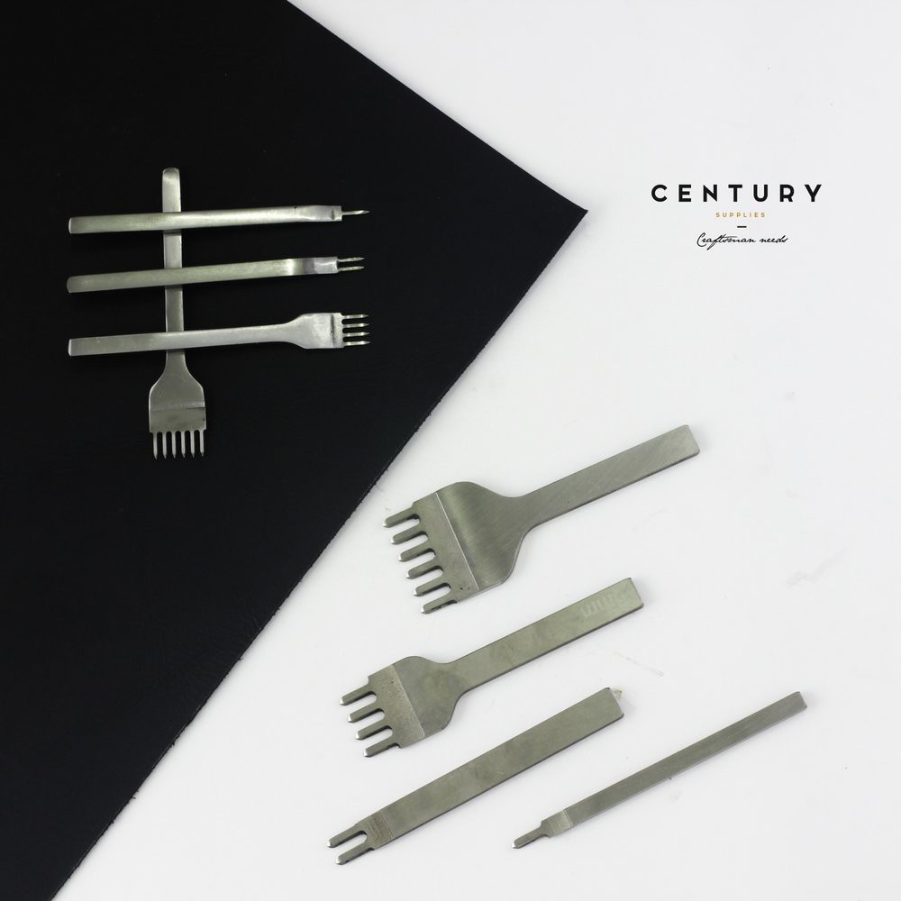 

Peralatan Kulit / Leather Tools Stitching Punch Hole 4mm / Prong Best Quality