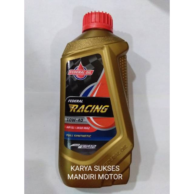 OLI FEDERAL RACING 1L 10W-40 API SJ-JASO MA2