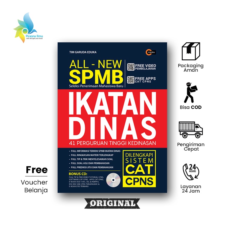 Buku ALL NEW SPMB IKATAN DINAS (CPNS/STAN/IPDN/STIS/STSN/STIN/AKMIL/AAL)