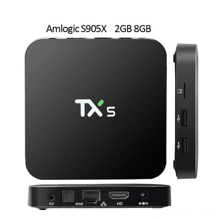 Jual TX5 Amlogic S905X 2GB 8GB Bluetooth 4 0 Marshmallow Murah