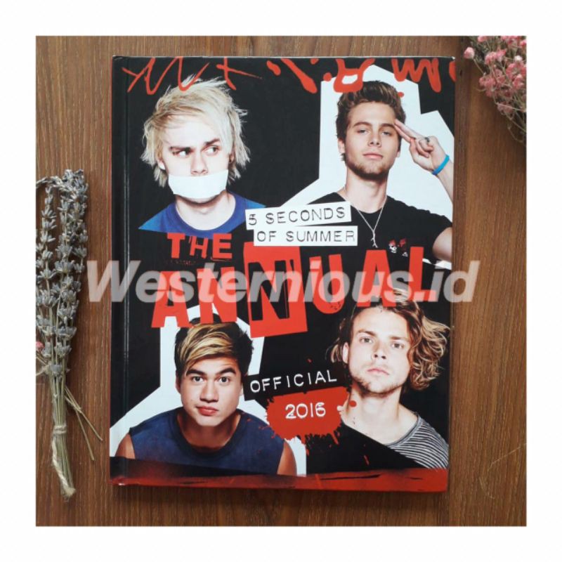 5 Second Of Summer The Official Annual 2016 5SOS Book