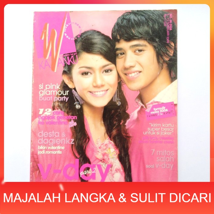 Majalah KAWANKU No.6 Feb 2006 Cover TARA BUDIMAN & THALITA LATIEF Langka