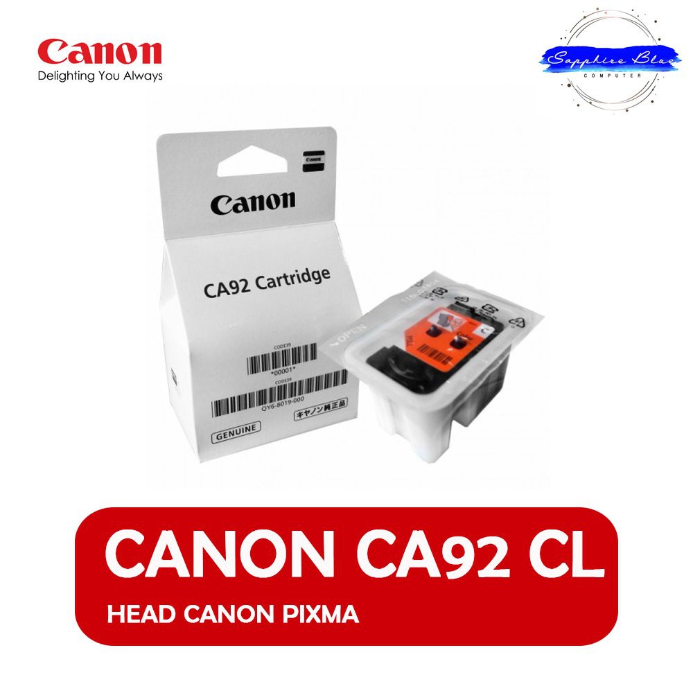 Cartridge Canon CA92 COLOR ORI Head Printer G1000 G2000 G3000 CL WARNA Limited
