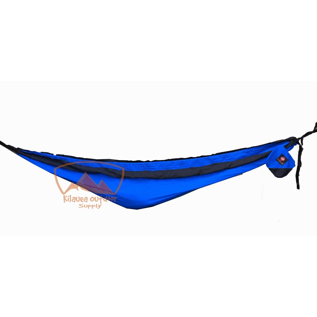 ( Kilauea 24 ) Hammock Double Homain - Hammock List Warna - Tempat Tidur Ayunan Gantung - Hamok