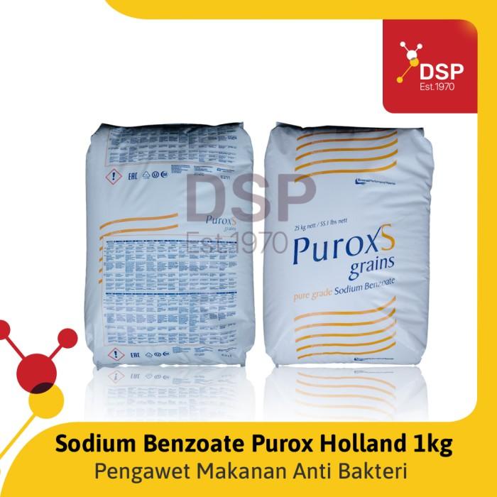 

Sodium Benzoate Purox, Ex Holland Food Grade Pengawet Makanan 1 Kg 004