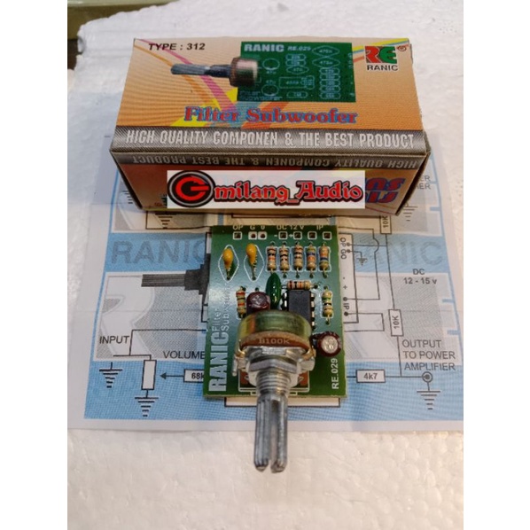 Kit filter subwoofer