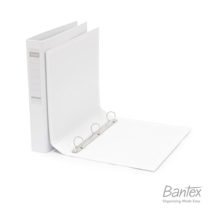 

Gia | Bantex 3 Ring Binder A4 Tropica Color White 8322P07