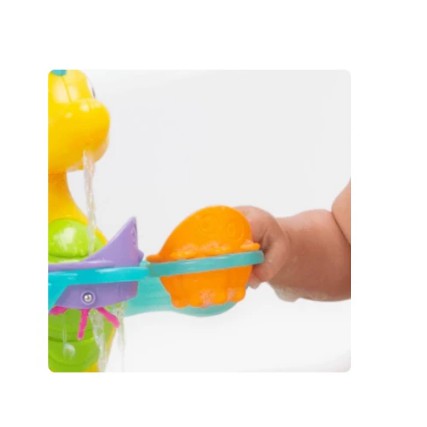 Playgro Fountains of Fun Seahorse and Cups Mainan Mandi Anak