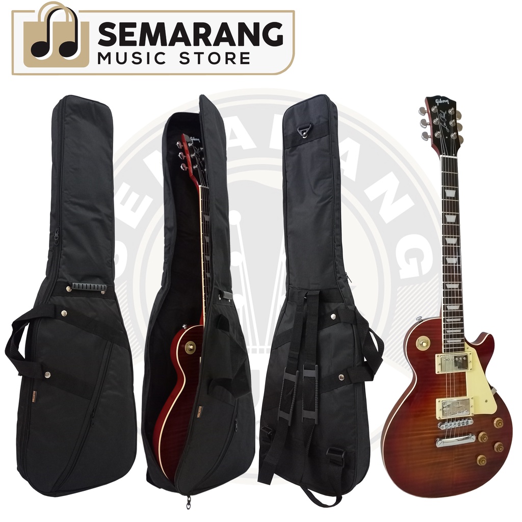 TERMURAH!!! Tas Gitar Elektrik / Softcase Gitar Elektrik Bahan Busa Best Seller