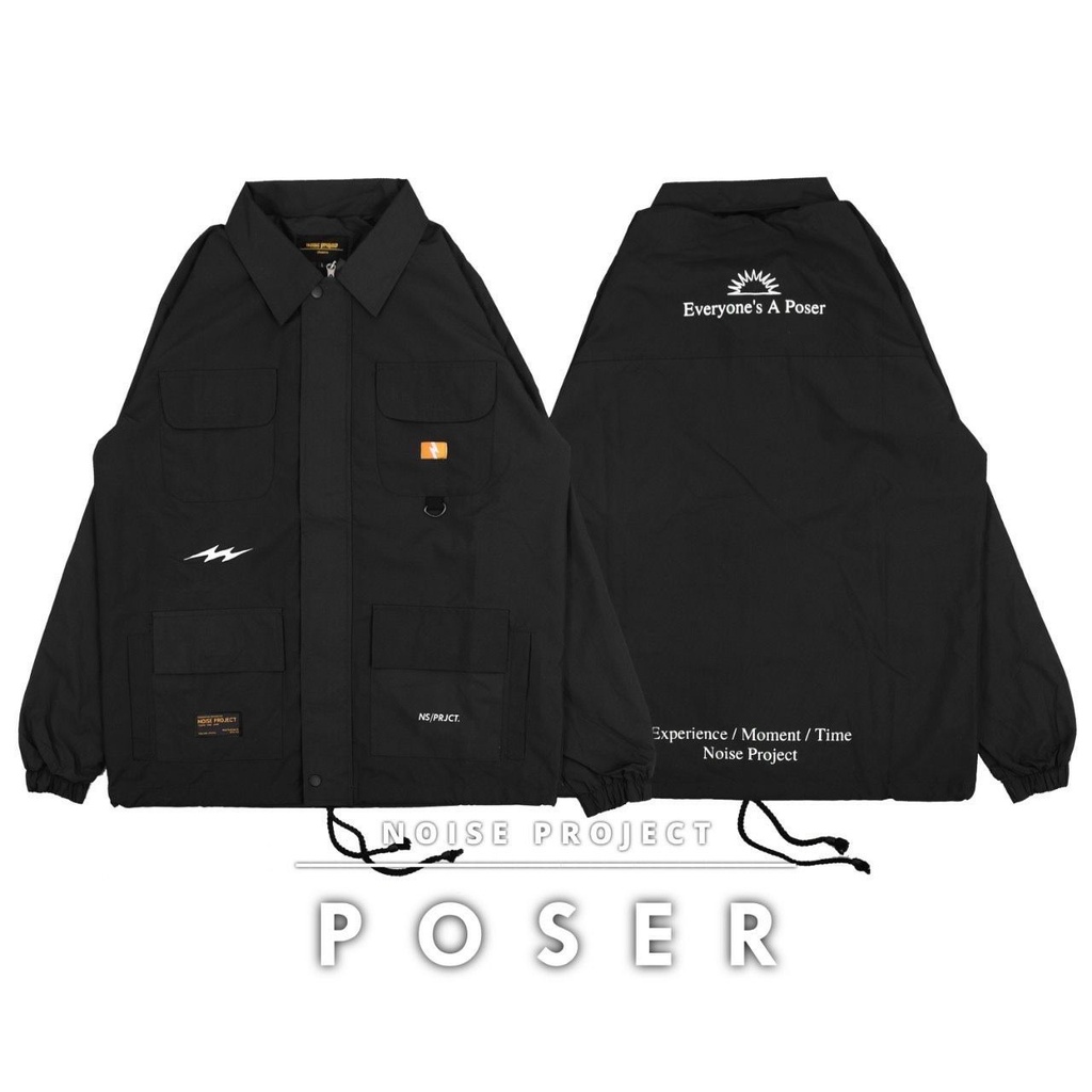 WINDBREAKER COACH JACKET NOISE PROJECT ORIGINAL