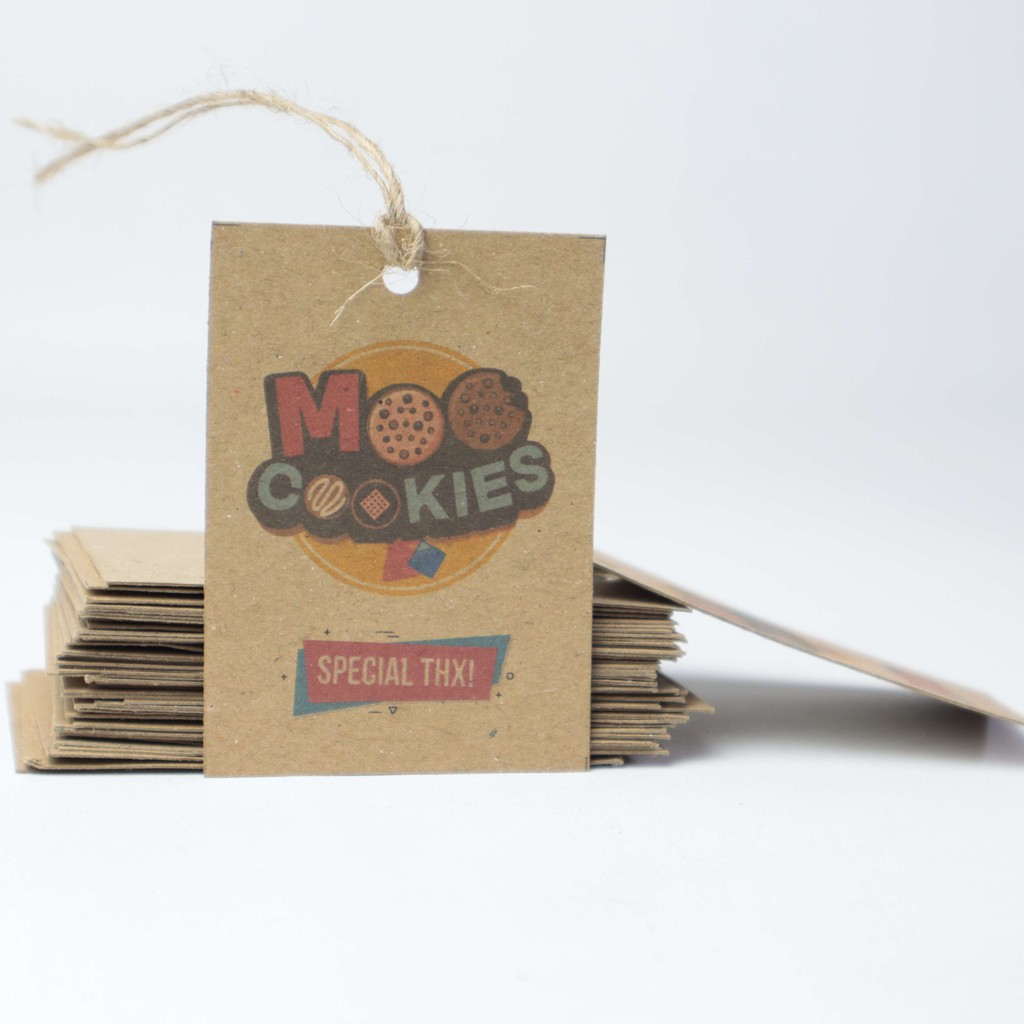 

Label Hangtag Premium WARNA - label roll - Hang Tag