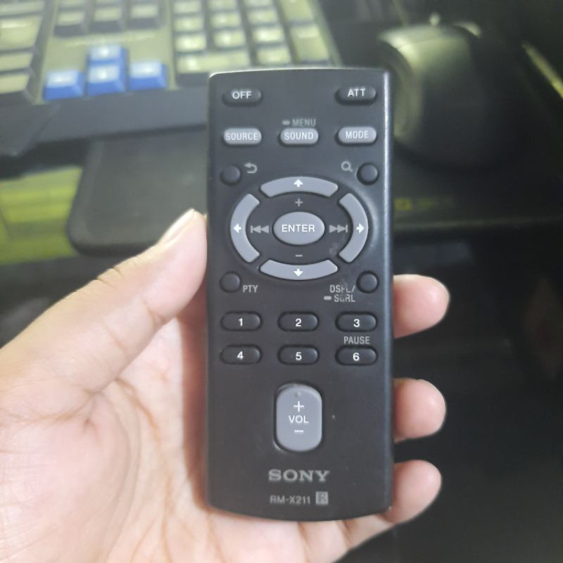 REMOTE REMOT DVD TAPE SONY RM-X211 ORIGINAL ASLI