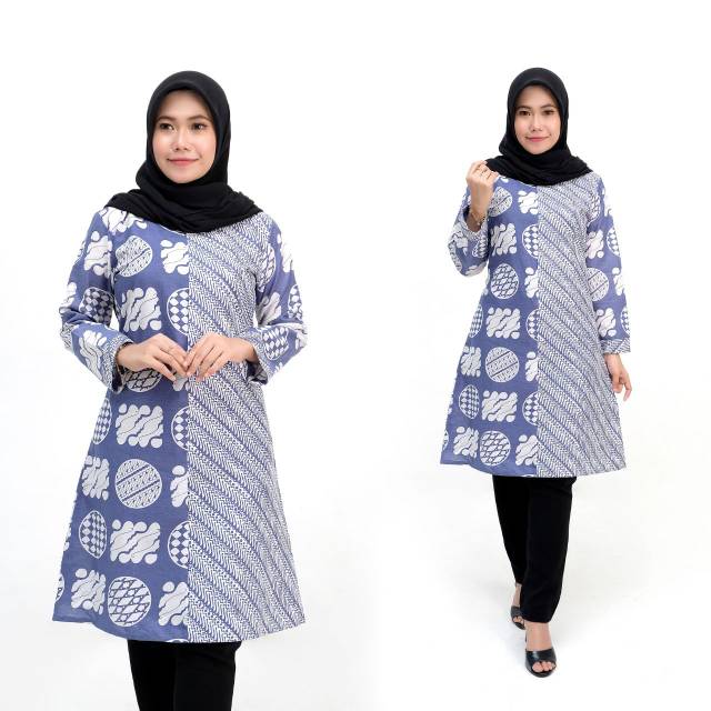 Batik tunik kombinasi