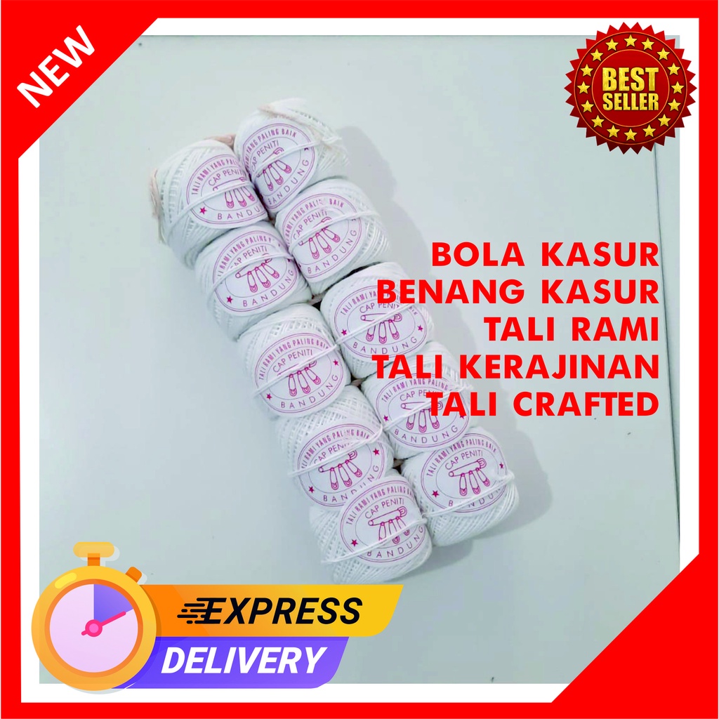 Jual Benang Kasur Tali Craft Kerajinan Hampers Tali Rami Shopee Indonesia