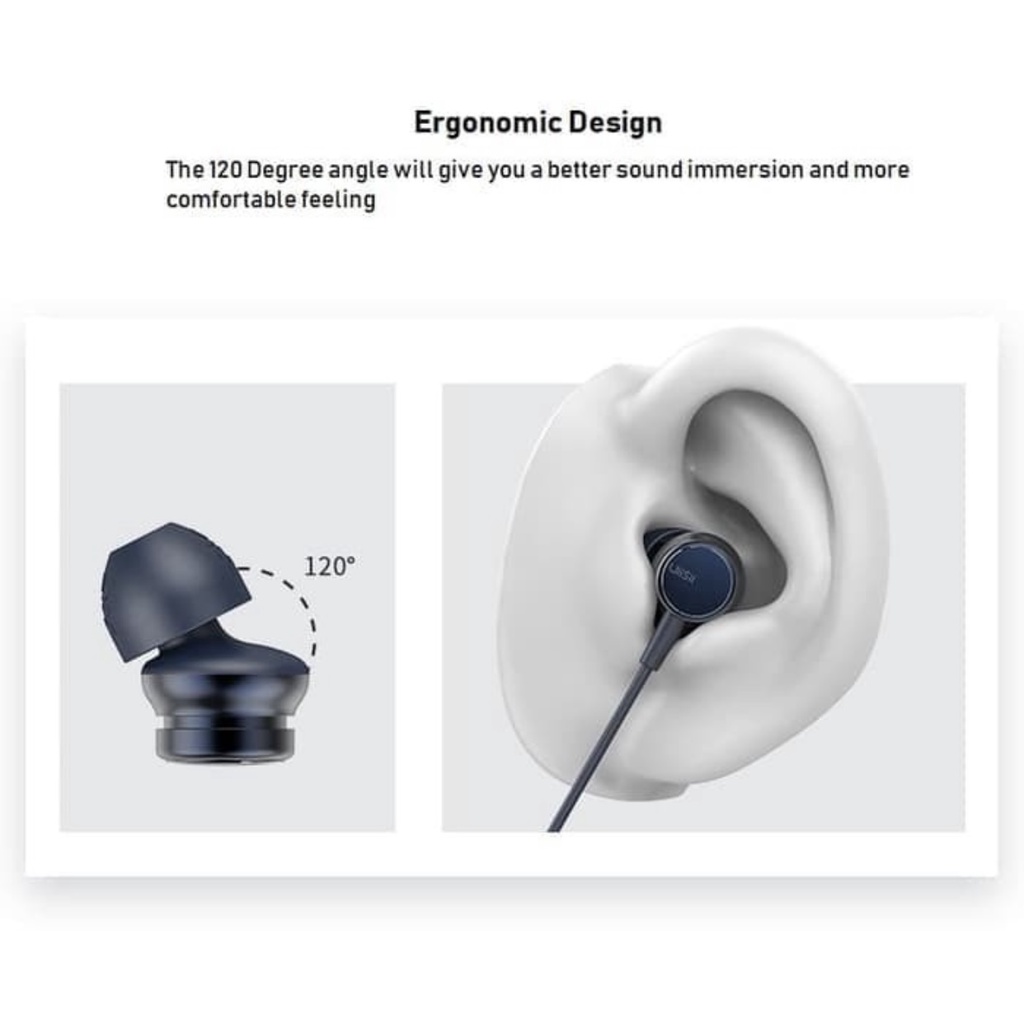 UiiSii HM9 Gaming Headset Metal in-Ear Earphone Handsfree-4