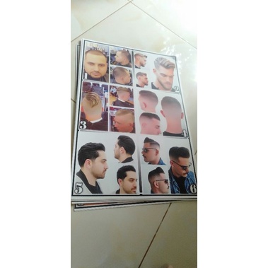 poster potong rambut