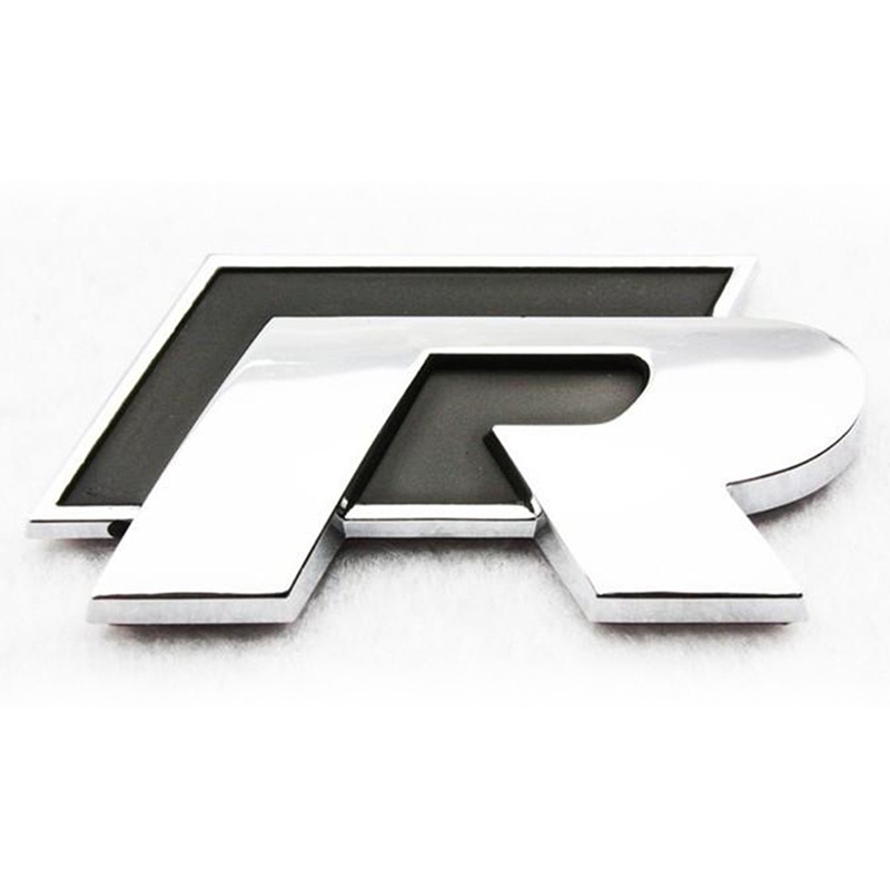&lt; E2id &amp; &gt; Stiker Emblem / Badge Rline Bahan Metal Untuk Bagasi Mobil VW