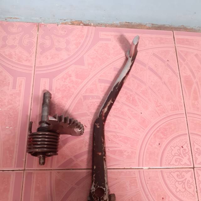 Kick stater vespa excel