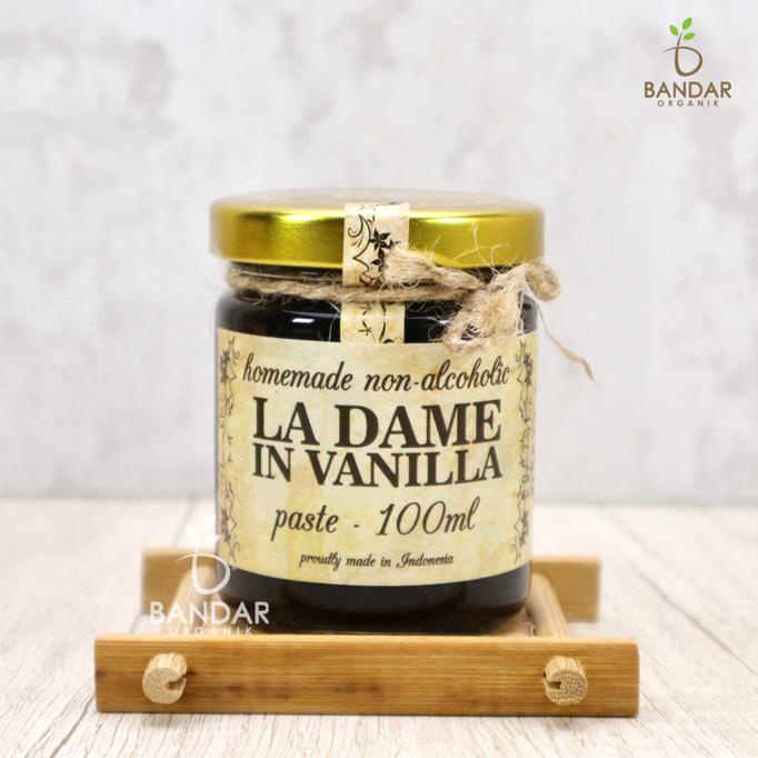 

La Dame In Vanilla Paste 100ml / Pasta Vanila Halal MUI Non Alkohol ---NEW---