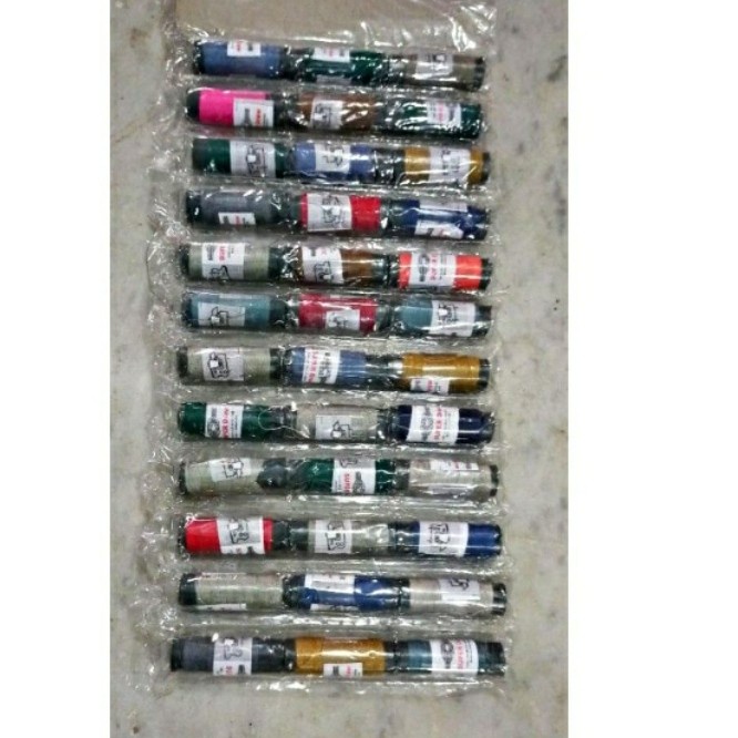 BENANG JAHIT TANGAN LEMBARAN PER PCS WARNA RANDOM / BENANG JAHIT KUAT ANTI RETAS LUSINAN ISI 12 PCS