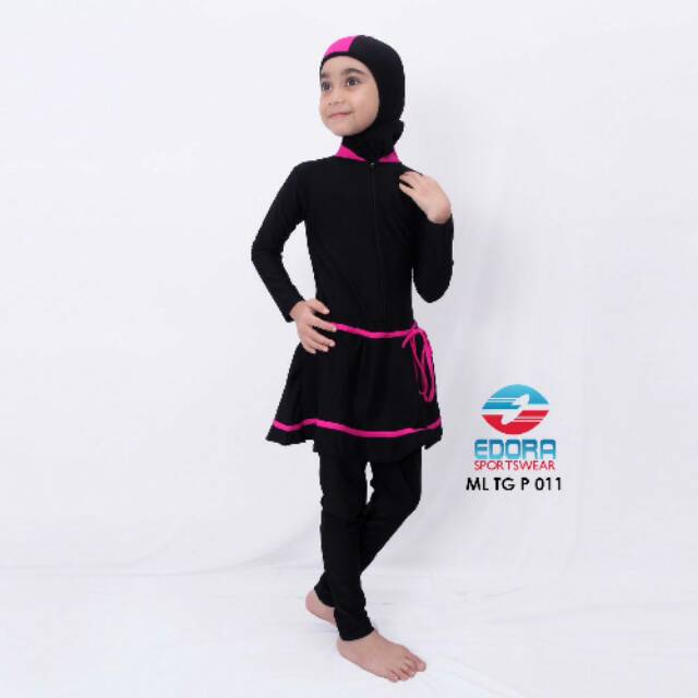 Baju Renang Anak Muslim Muslimah Edora