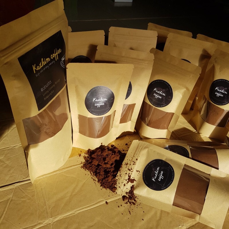 

Kopi kampung Robusta khas Minang Batusangkar Sumatra Barat 250gr