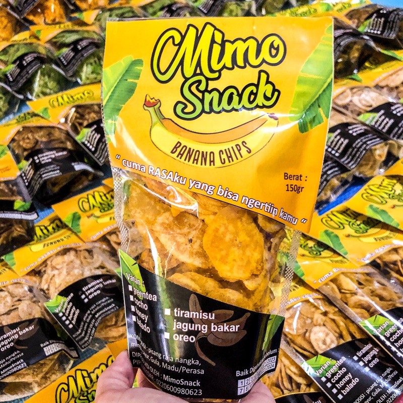 

BananaChips Jagung manis/ Keripik pisang jagung manis